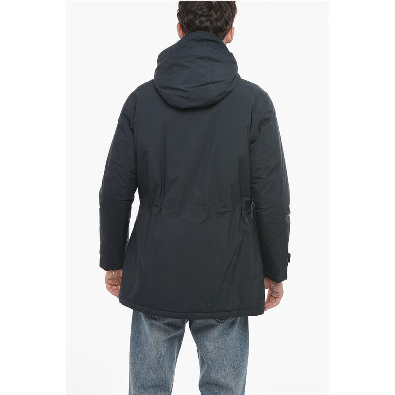 Solid Color Marina Padded With Hood Jacket