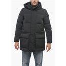 Solid Color Sierra Down Jacket With Hidden Closure