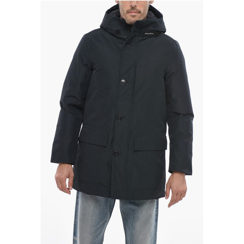 Solid Color Urban Down With Hood Jacket