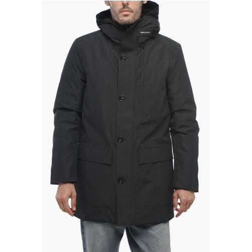 Solid Color Urban Down With Hood Jacket