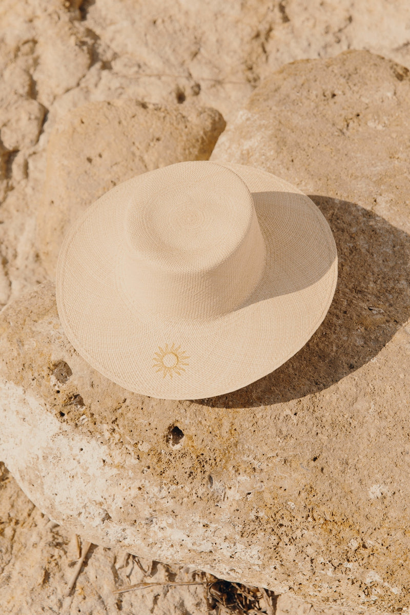 Solveig Jr Straw Hat - Natural