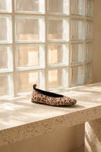 Sonia Ballet Flats - Cow Print