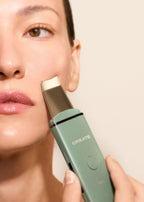 Sonic Pure Skin 4 In 1 - Nettoyeur Facial Ultrasonique 4-En-1 Avec Technologie Ems - Sauge