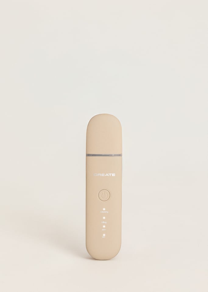 Sonic Pure Skin 4 In 1 - Nettoyeur Facial Ultrasonique 4-En-1 Avec Technologie Ems - Sable