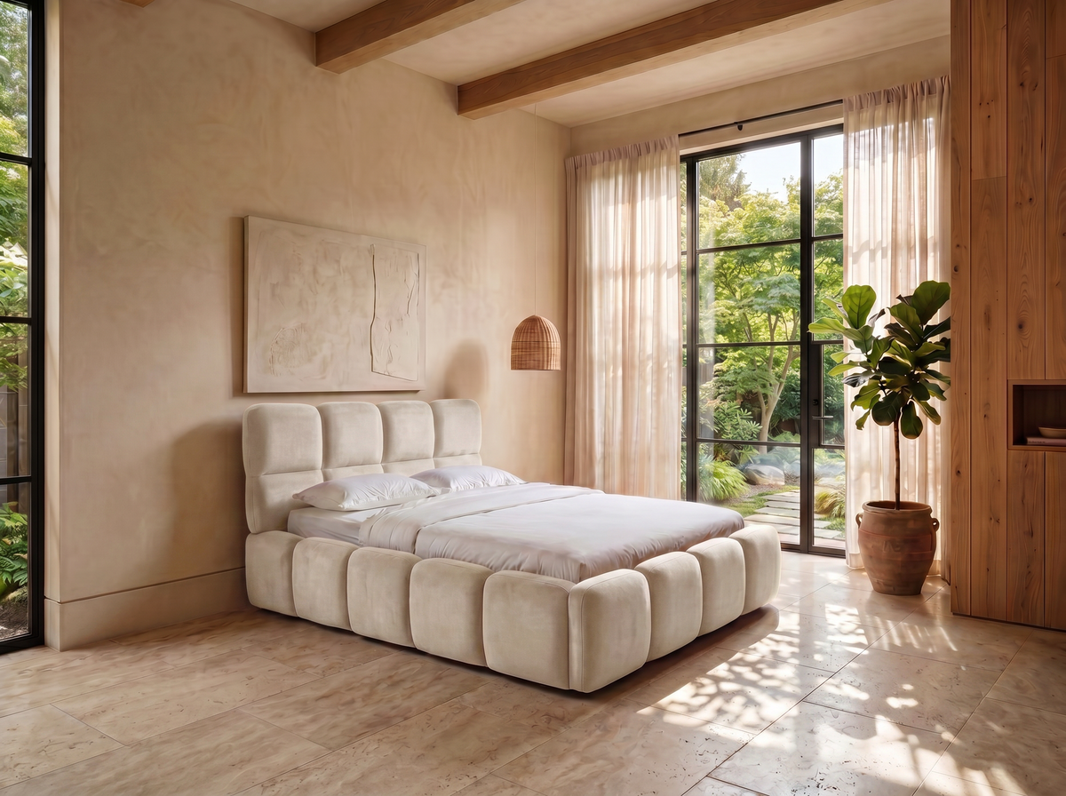 Sora - Ottoman Bed - Velvet