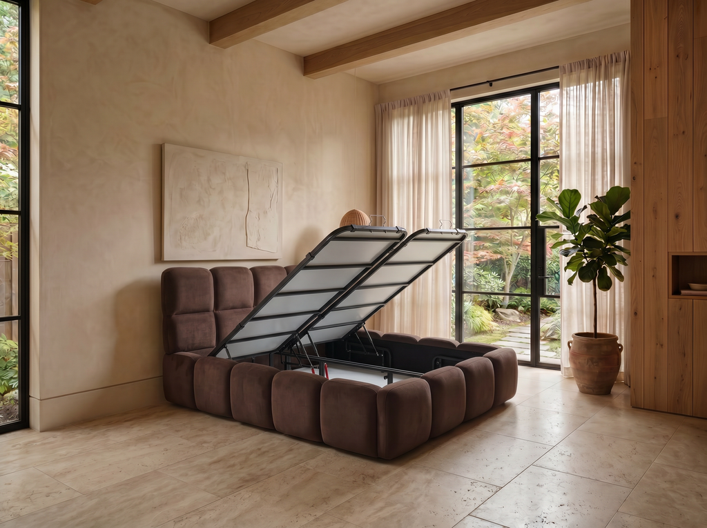 Sora - Ottoman Bed - Velvet