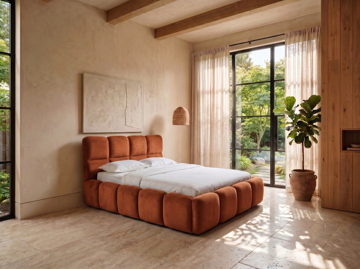 Sora - Ottoman Bed - Velvet