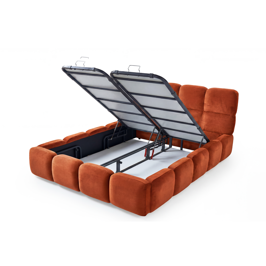 Sora - Ottoman Bed - Velvet