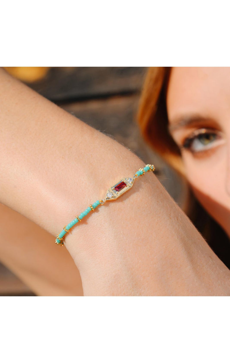 Bracelet Soudana - Turquoise