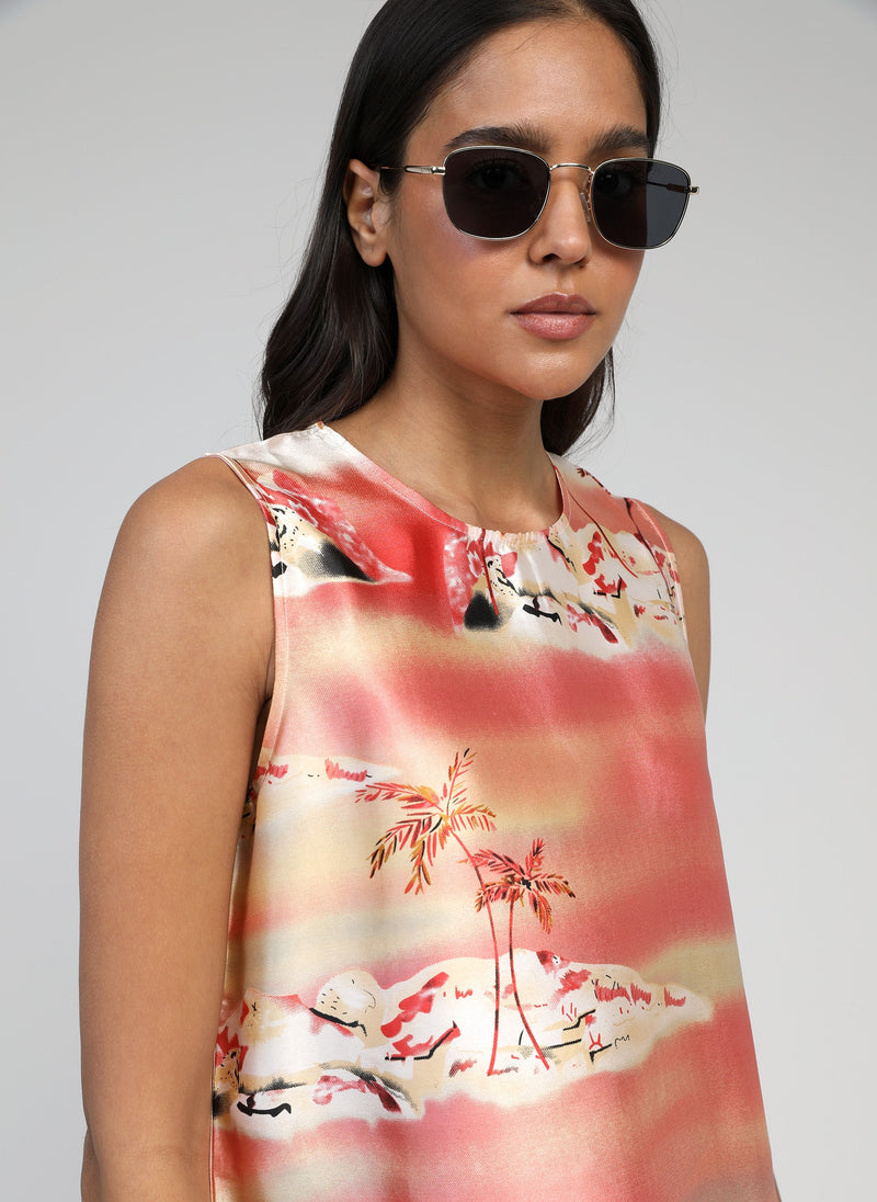 Debardeur Sounay Cabana Rose