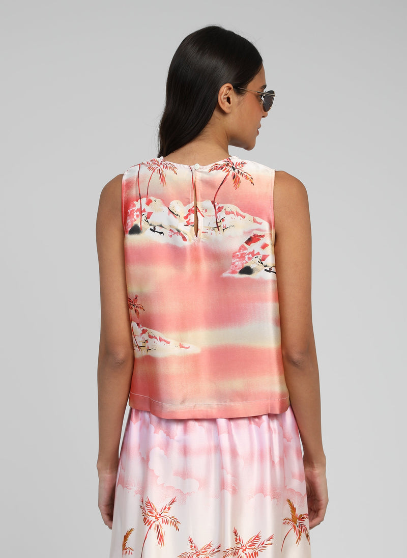 Debardeur Sounay Cabana Rose