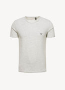 Guess - Tee-Shirt Logo - Check Grey/Wht/Red - Homme