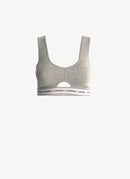 Guess - Brassière À Découpe - Light Rock Heather - Femme