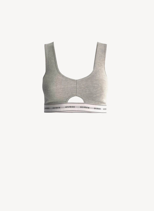 Guess - Brassière À Découpe - Light Rock Heather - Femme