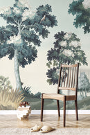 Fresque Sous Bois - Lichen