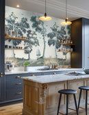 Fresque Sous Bois - Lichen