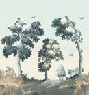 Fresque Sous Bois - Lichen