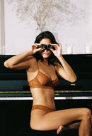 Pilar Underwired Bra - Caramel