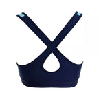 Soutien-Gorge De Sport Mid Crossback - Bleu - Femme