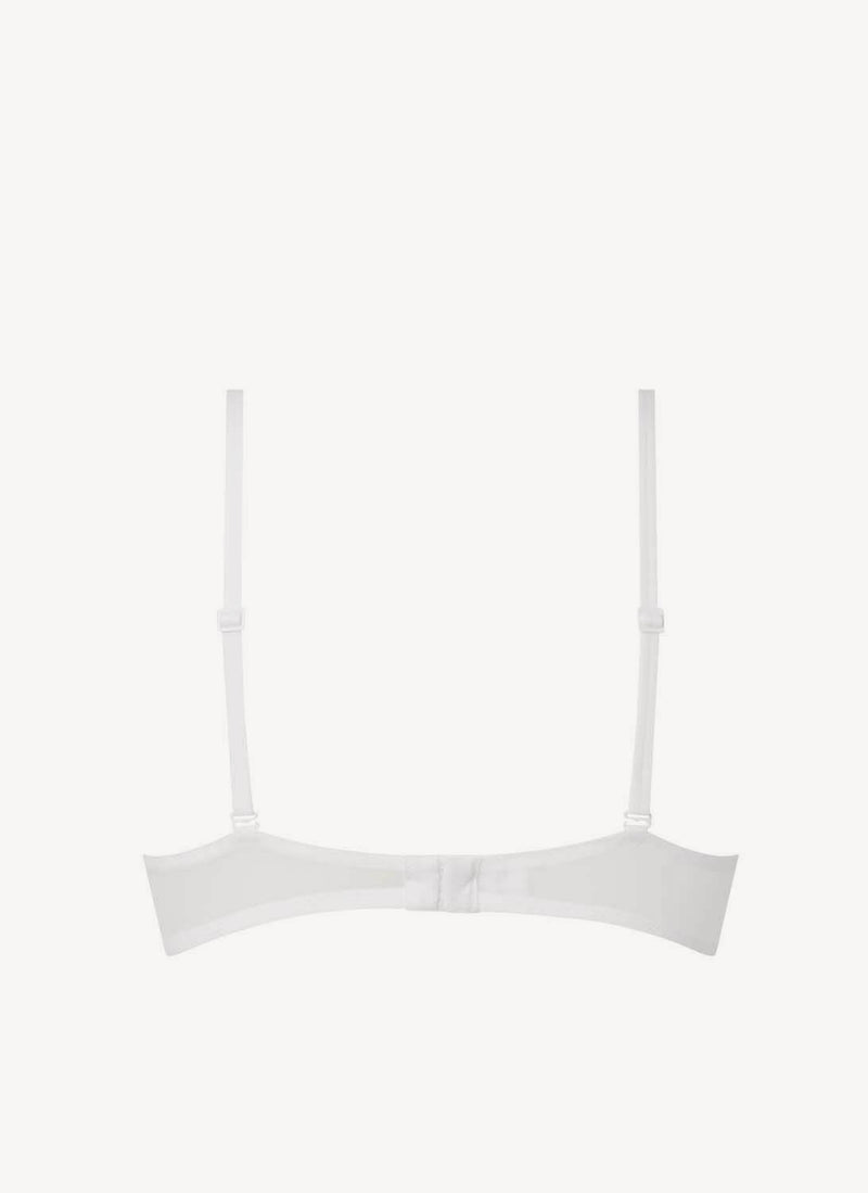 Calvin Klein - Soutien-Gorge Push-Up Sheer Marquisette - White - Femme