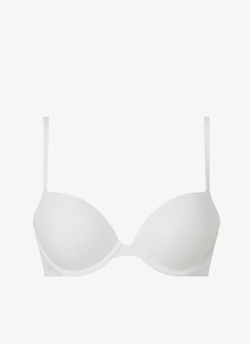 Calvin Klein - Soutien-Gorge Push-Up Sheer Marquisette - White - Femme