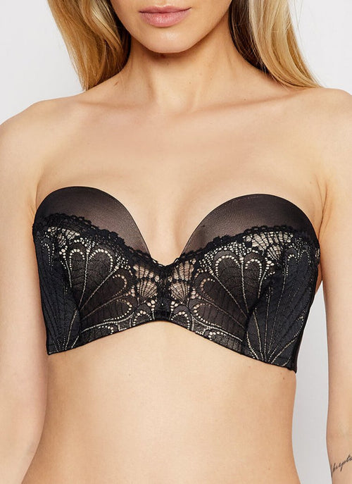 Wonderbra - Soutien-Gorge Glamour Corbeille À Dentelle - Schwarz - Femme