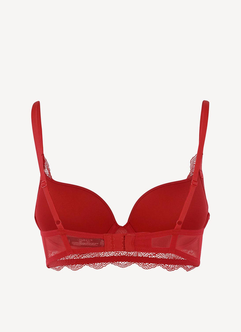 Wonderbra - Soutien-Gorge Pushup - Rot - Femme