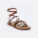 Sol Blanco - Tresmeur Spartan - Camel, Leopardo Y Pitón - Mujer