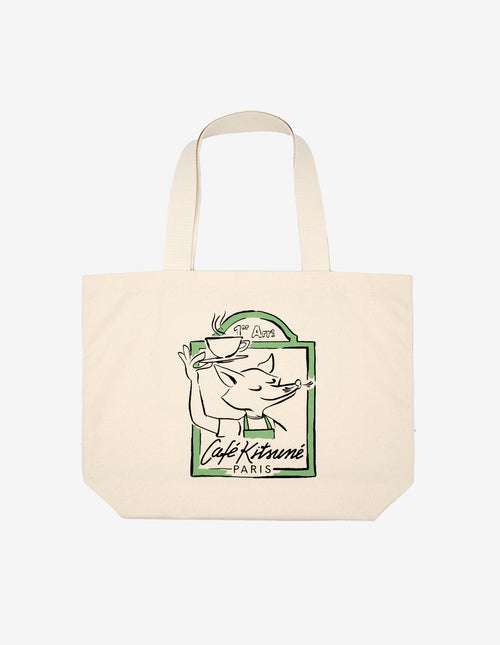 Totebag Café Kitsuné Street - Tapioca