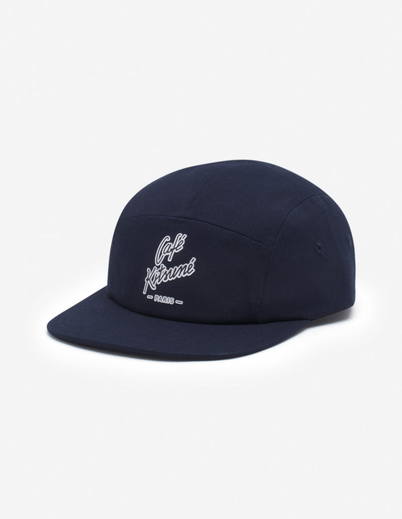 "Cafe Kitsune" 5P Cap - Navy - Homme