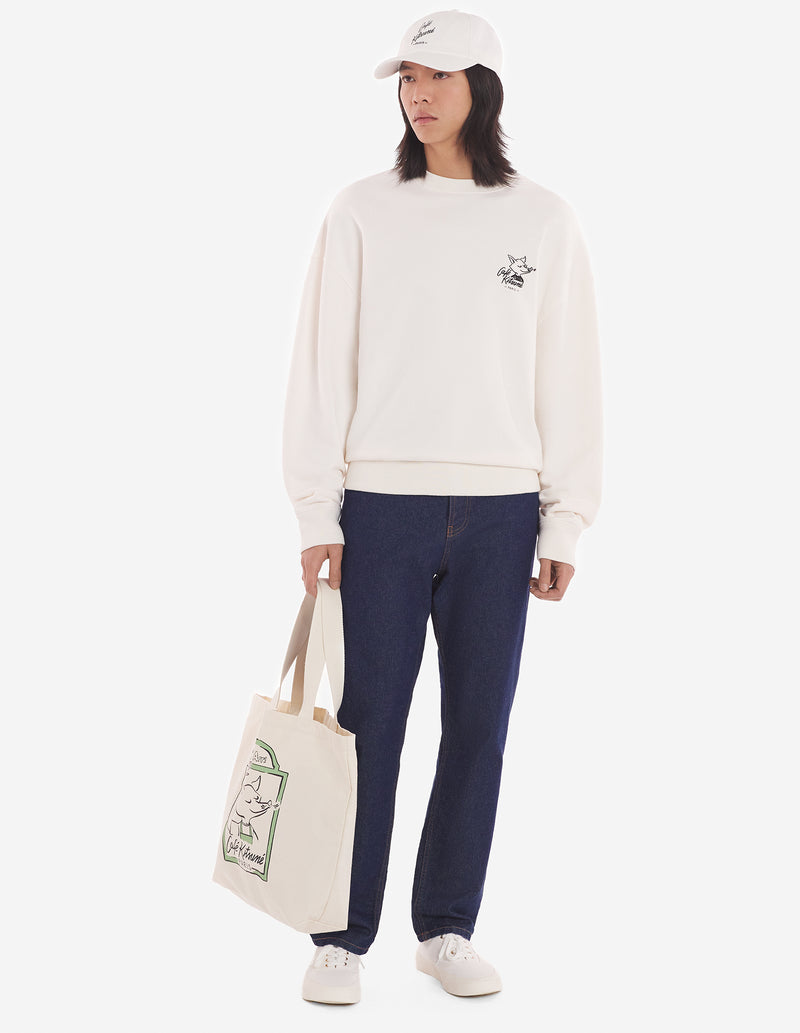 Cafe Kitsuné Fox Relax Sweatshirt