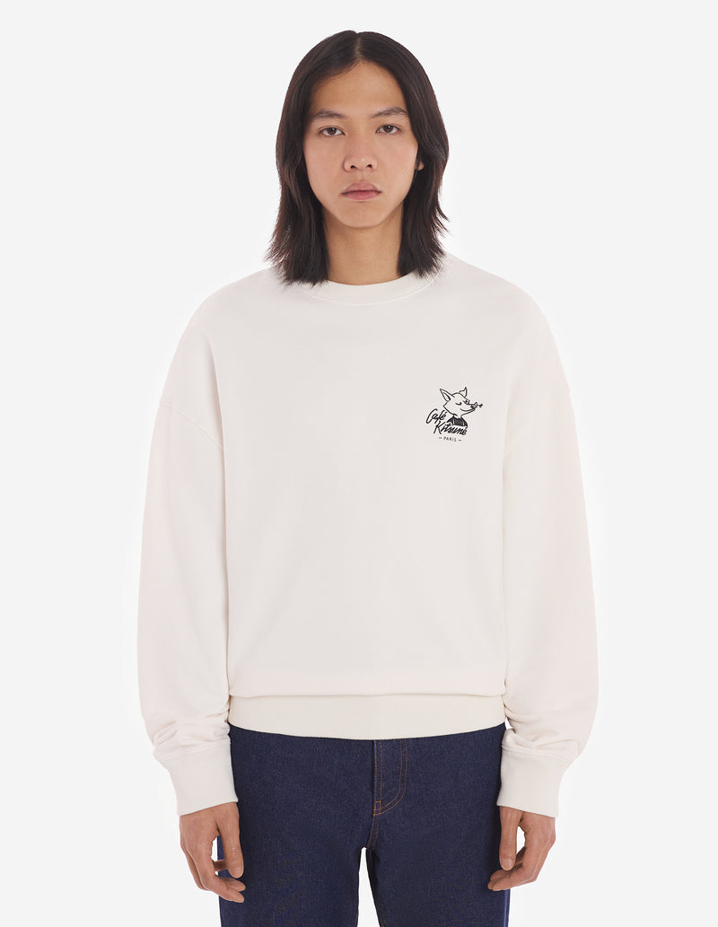 Cafe Kitsuné Fox Relax Sweatshirt