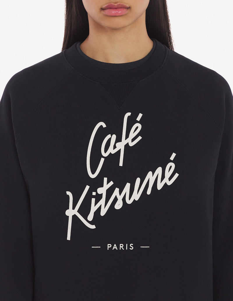 Sweatshirt Café Kitsuné - Noir