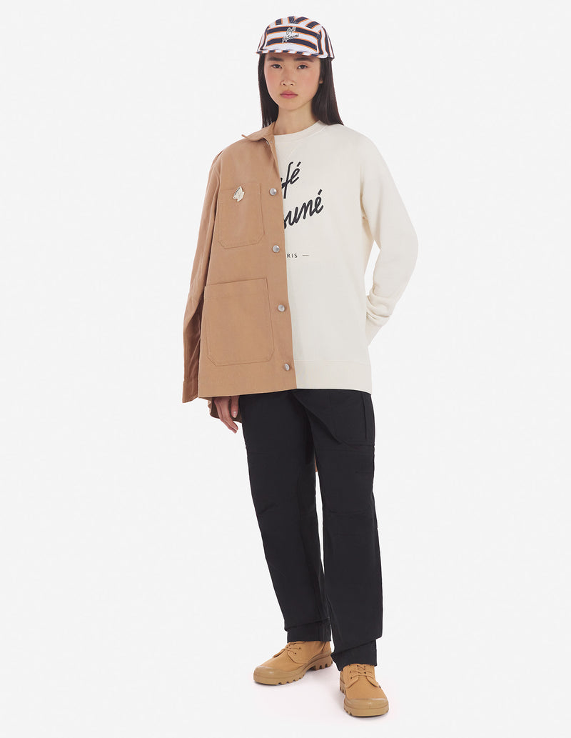 Sweatshirt Café Kitsuné - Latte