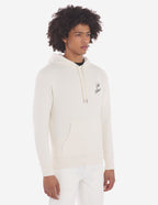 Café Kitsuné New Hooded Sweatshirt - Latte