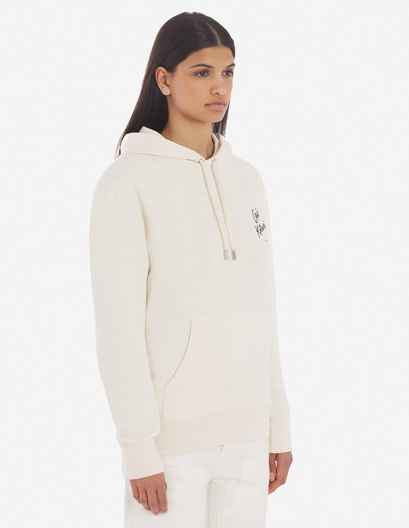 Café Kitsuné - Nueva sudadera con capucha Café Kitsuné - Latte