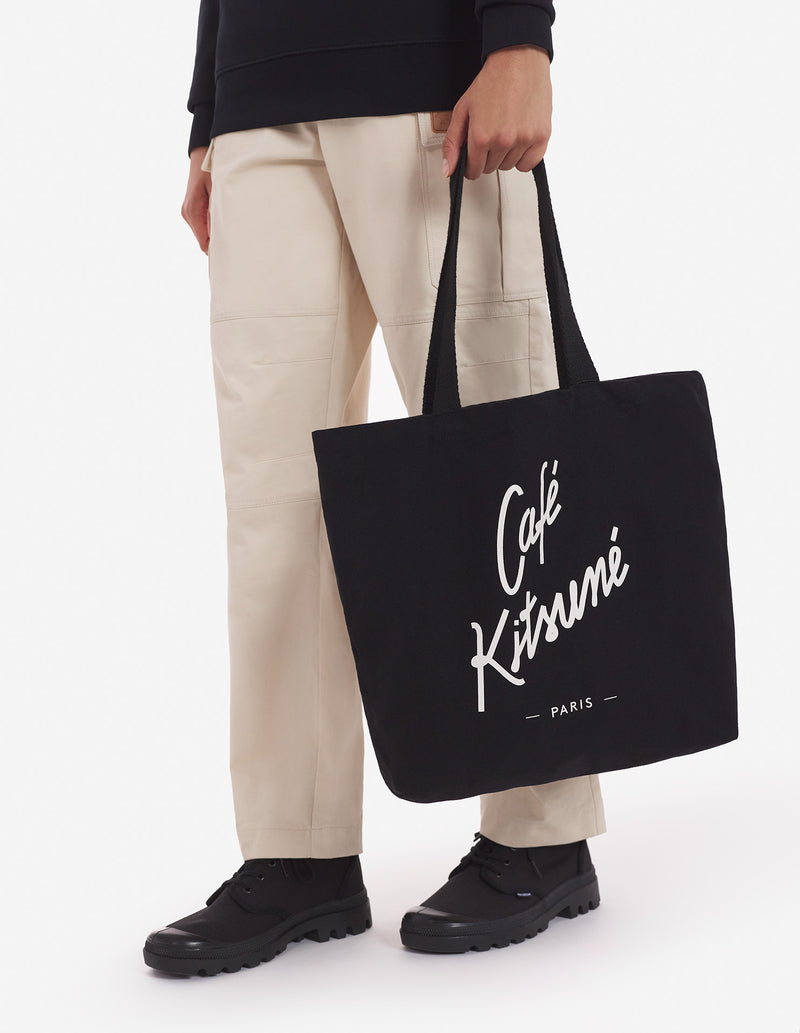 Tote Bag Café Kitsuné Bk - Noir