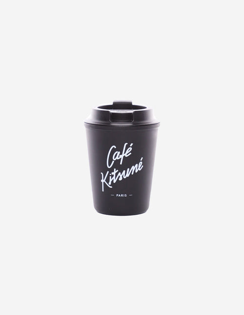Vaso de café Cafe Kitsune - Negro - Unisex