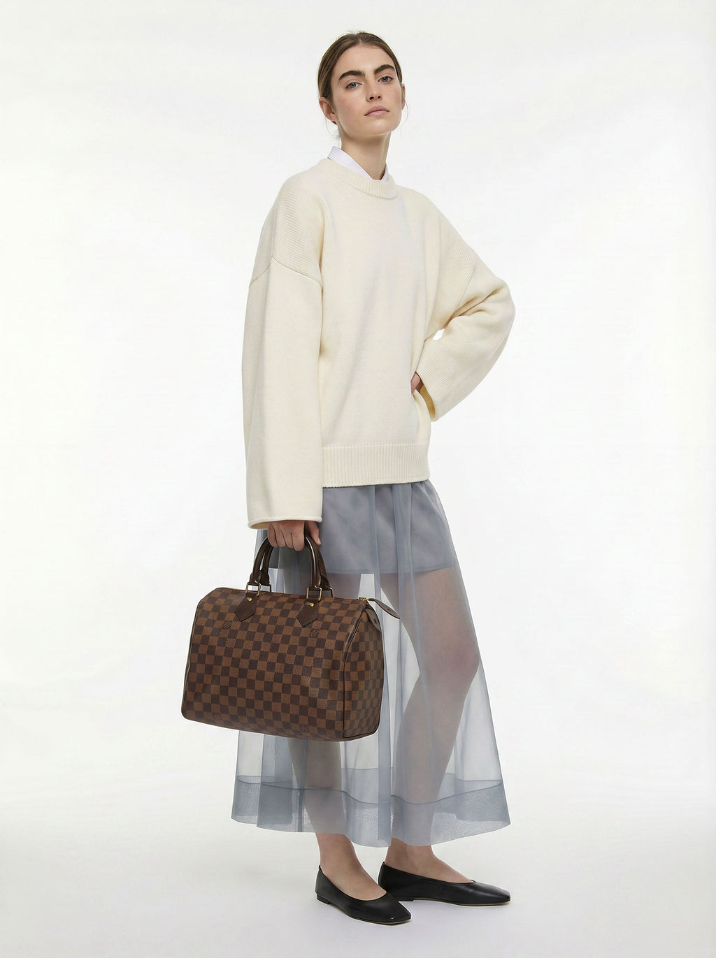 Louis Vuitton Speedy 30 Damier Ébène