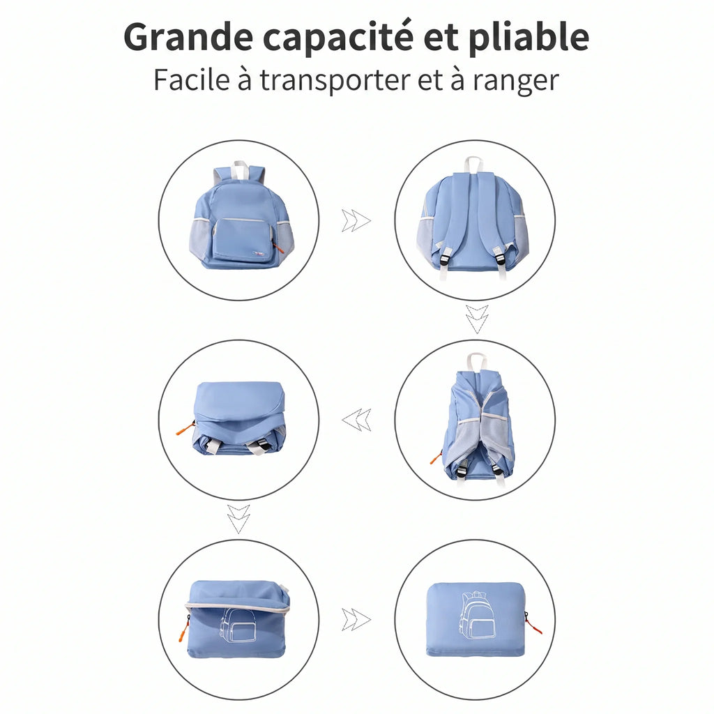 Zaino Da Viaggio Pieghevole - Bianco