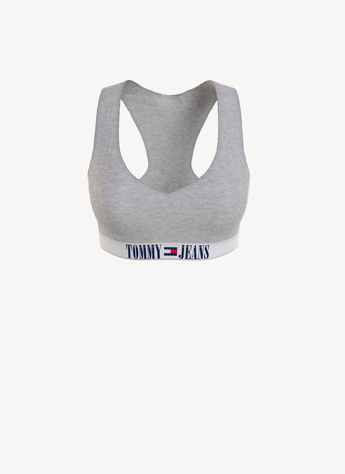 Tommy Hilfiger - Brassiere De Sport Bretelles - Argent - Femme