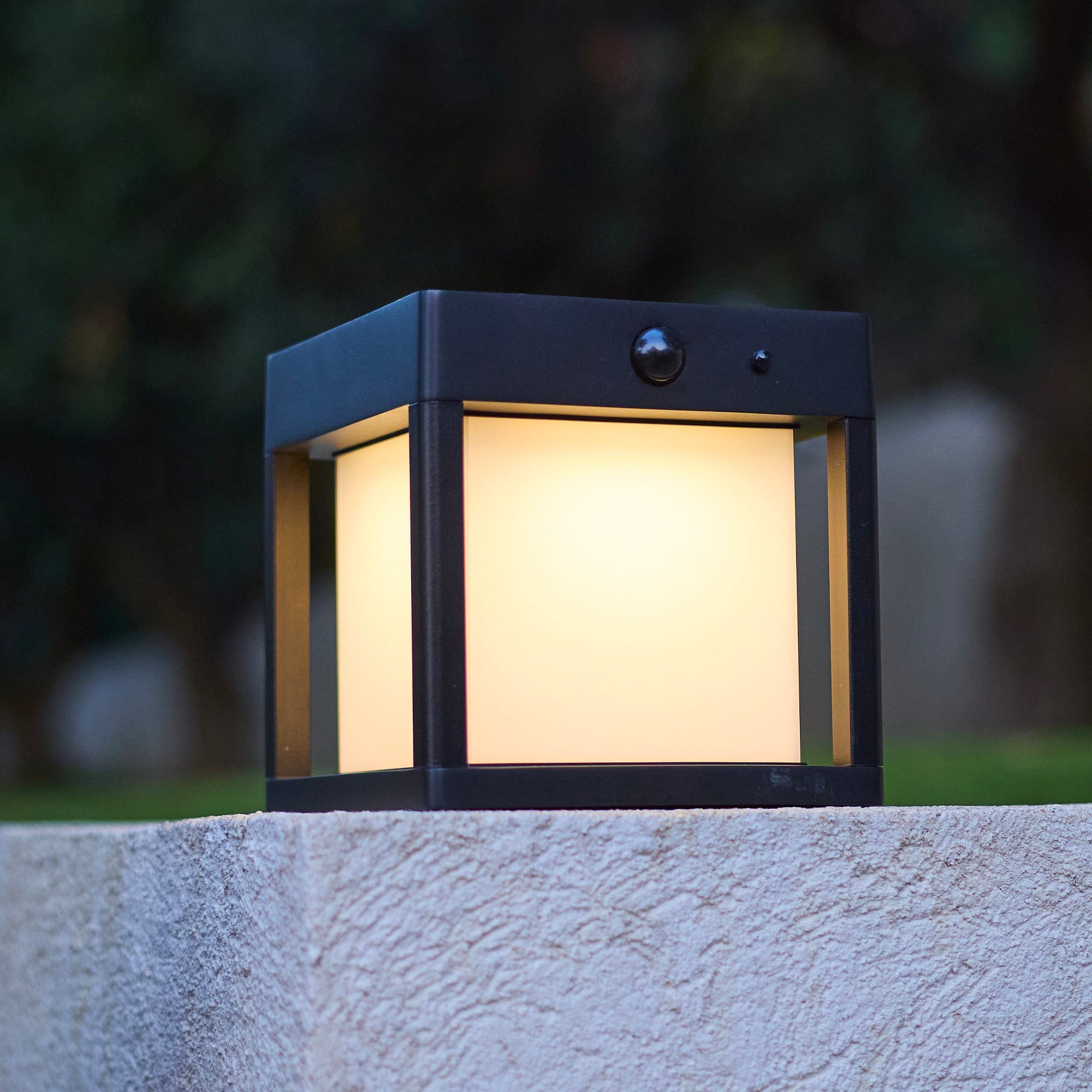 Pilaro - Baliza & Bolardo Solar - Aluminio - Negro