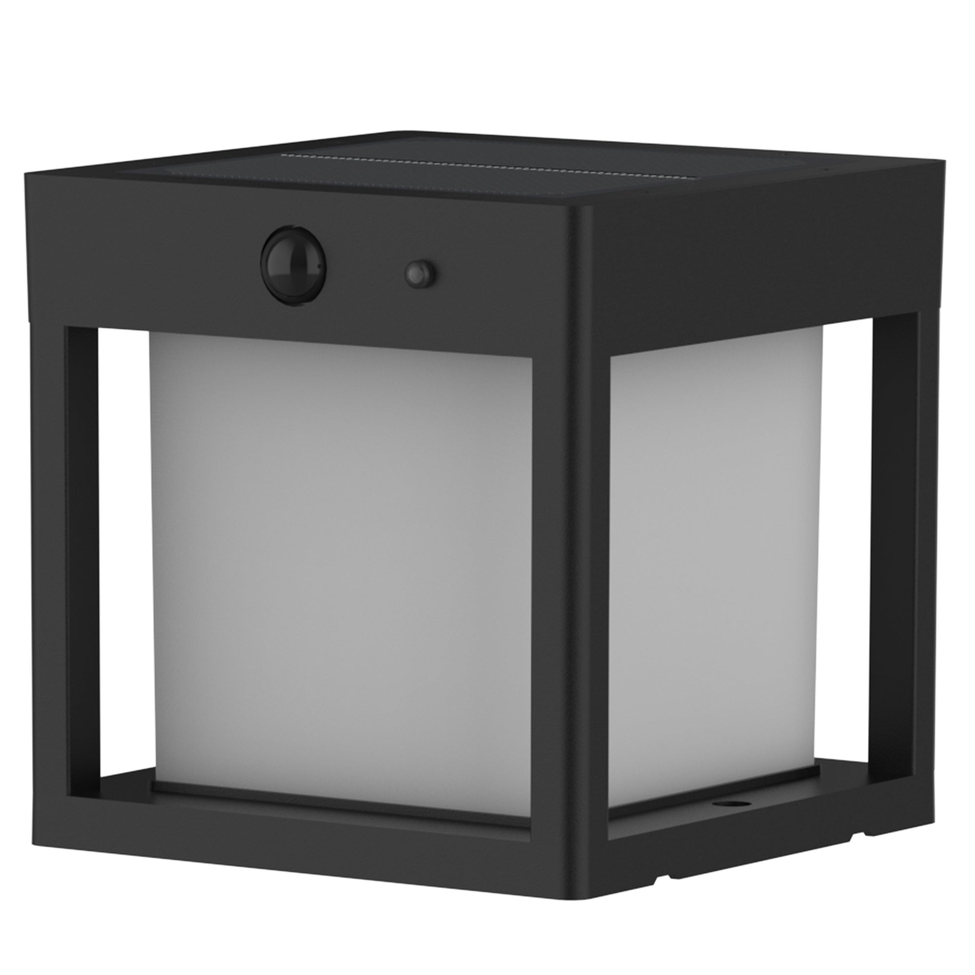 Pilaro - Baliza & Bolardo Solar - Aluminio - Negro