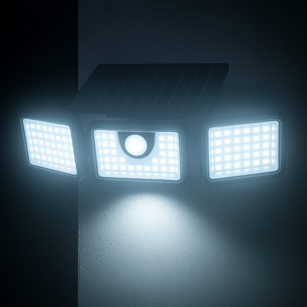 Falcon - Projecteur Solaire - Plastique - Noir
