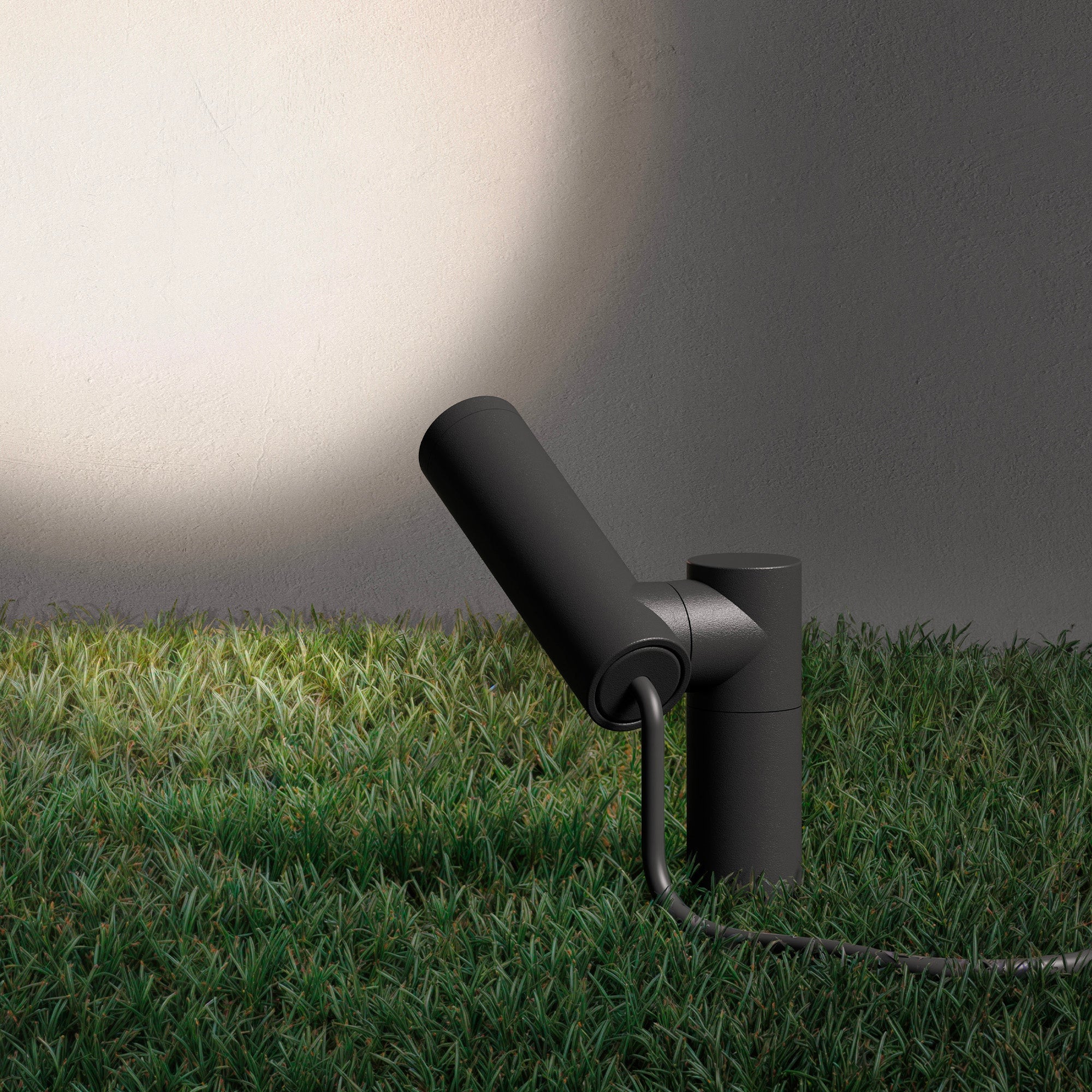 Axent - Borne & Potelet Solaire - Aluminium - Noir
