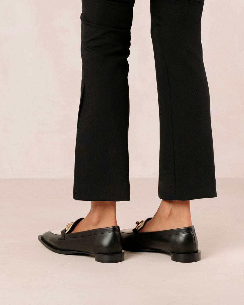 Spotlight Black Loafers ALOHAS