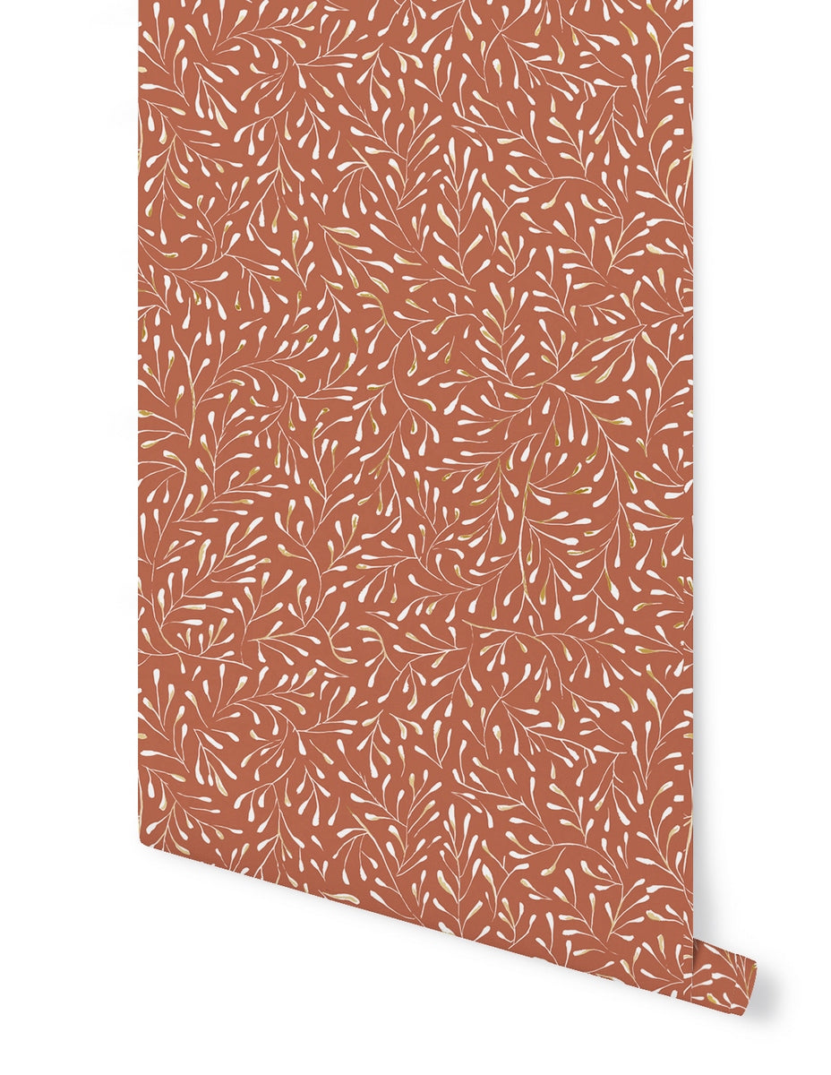 Spring Wallpaper - Golden Sienna