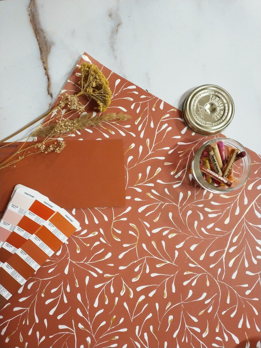 Spring Wallpaper - Golden Sienna