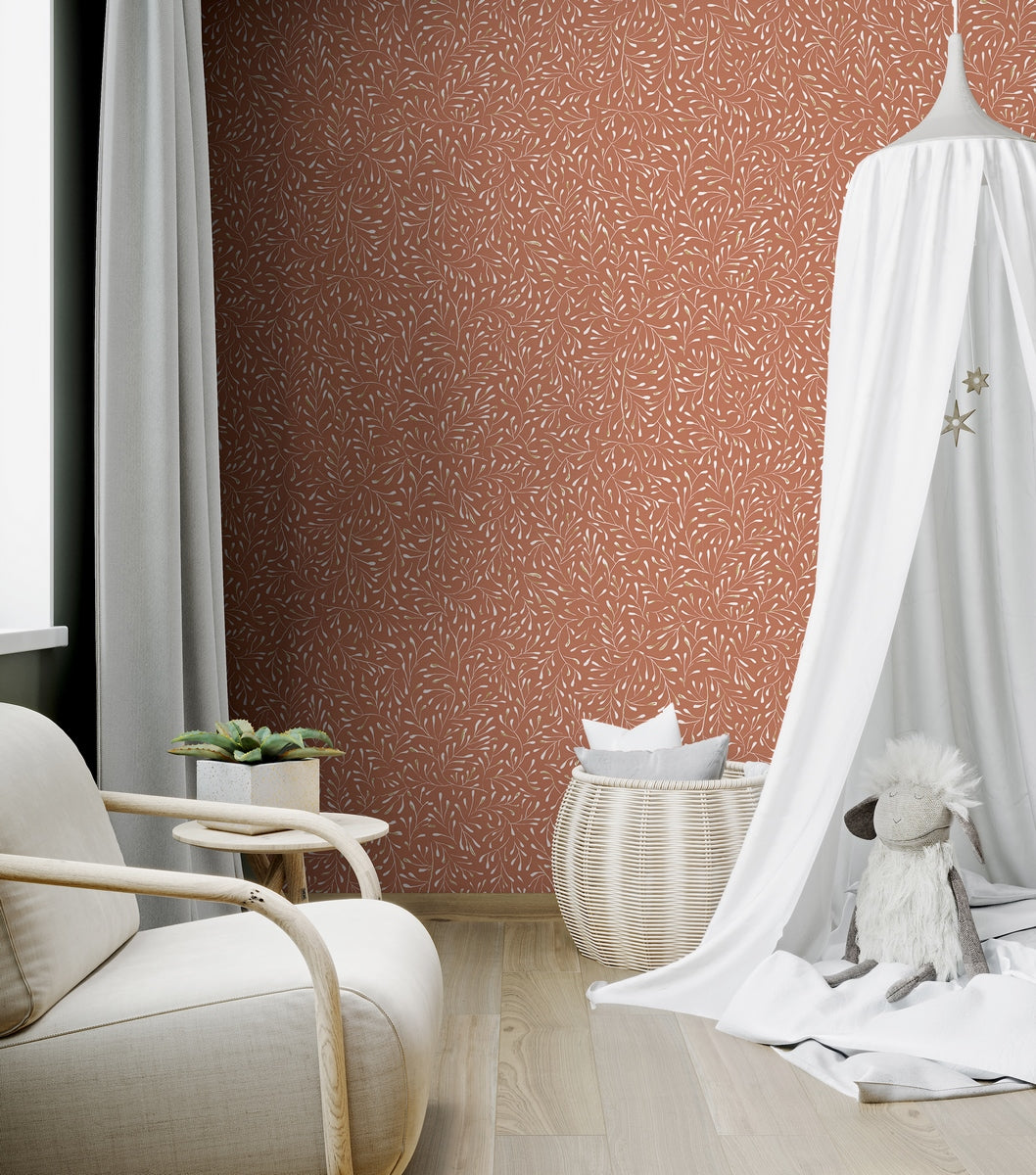 Spring Wallpaper - Golden Sienna