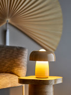 Ylva - Lampe À Poser - Naturel - Métal